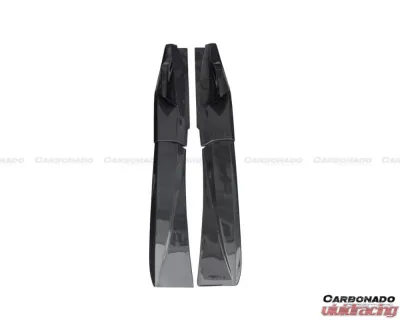 Carbonado CFRP BKSS Style Side Skirts McLaren 650s | 12C 2011-2017 - CF8002BKSS675.SS