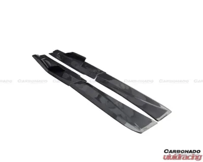 Carbonado CFRP BKSS Style Side Skirts McLaren 650s | 12C 2011-2017 - CF8002BKSS675.SS