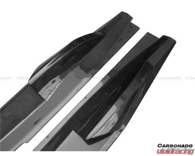 Carbonado CFRP BKSS Style Side Skirts McLaren 650s | 12C 2011-2017 - CF8002BKSS675.SS