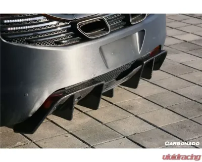 Carbonado CFRP DP Style Rear Diffuser McLaren 650s | MP4 12c 2011-2017 - CF8002DP.RD
