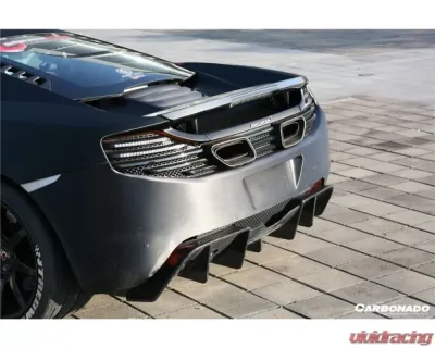 Carbonado CFRP DP Style Rear Diffuser McLaren 650s | MP4 12c 2011-2017 - CF8002DP.RD