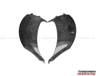 Carbonado CFRP OEM Style Side Intake Blades McLaren MP4 12C 2011-2014 - CF8002OE.SSCRD