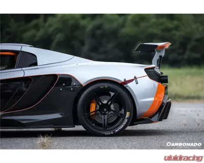 Carbonado CFRP OEM Style Side Intake Blades McLaren MP4 12C 2011-2014 - CF8002OE.SSCRD