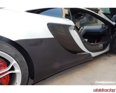 Carbonado CFRP OEM Style Side Skirts McLaren 650s | MP4 12c 2011-2017 - CF8002OE.SS
