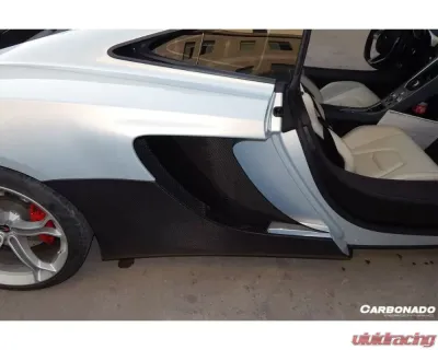 Carbonado CFRP OEM Style Side Skirts McLaren 650s | MP4 12c 2011-2017 - CF8002OE.SS