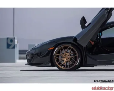 Carbonado DryCF BKSS Style Canards McLaren 650s | 12C 2011-2017 - DRYCF8002RZS.CRD
