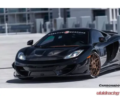 Carbonado DryCF BKSS Style Canards McLaren 650s | 12C 2011-2017 - DRYCF8002RZS.CRD