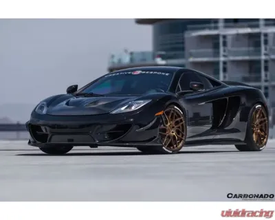 Carbonado DryCF BKSS Style Canards McLaren 650s | 12C 2011-2017 - DRYCF8002RZS.CRD