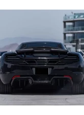 Carbonado Carbon Fiber Trunk Spoiler for McLaren 650S/12C 2011-2017, BKSS Style                                     - CF8002RZS.SP - Image 12