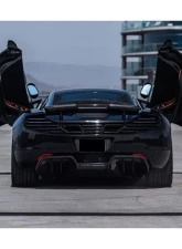 Carbonado Carbon Fiber Trunk Spoiler for McLaren 650S/12C 2011-2017, BKSS Style                                     - CF8002RZS.SP - Image 14