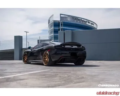 Carbonado Carbon Fiber Trunk Spoiler for McLaren 650S/12C 2011-2017, BKSS Style - CF8002RZS.SP