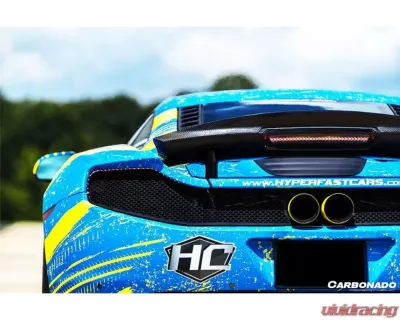 Carbonado Carbon Fiber Trunk Spoiler for McLaren 650S/12C 2011-2017, BKSS Style - CF8002RZS.SP