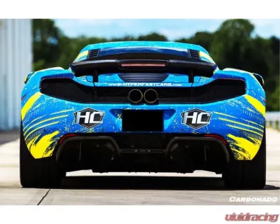 Carbonado Carbon Fiber Trunk Spoiler for McLaren 650S/12C 2011-2017, BKSS Style - CF8002RZS.SP