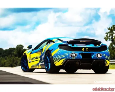 Carbonado Carbon Fiber Trunk Spoiler for McLaren 650S/12C 2011-2017, BKSS Style - CF8002RZS.SP