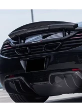 Carbonado Carbon Fiber Trunk Spoiler for McLaren 650S/12C 2011-2017, BKSS Style                                     - CF8002RZS.SP - Image 10