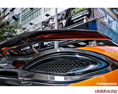 Carbonado CFRP GT Style Trunk Spoiler McLaren 540c | 570s Coupe 2015-2021 - CF8004NVT-W