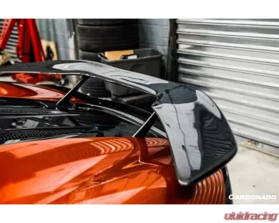 Carbonado CFRP GT Style Trunk Spoiler McLaren 540c | 570s Coupe 2015-2021 - CF8004NVT-W