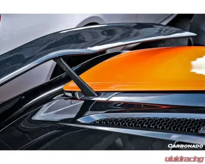 Carbonado CFRP GT Style Trunk Spoiler McLaren 540c | 570s Coupe 2015-2021 - CF8004NVT-W
