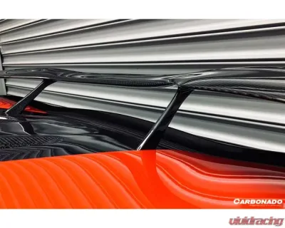Carbonado CFRP GT Style Trunk Spoiler McLaren 540c | 570s Coupe 2015-2021 - CF8004NVT-W