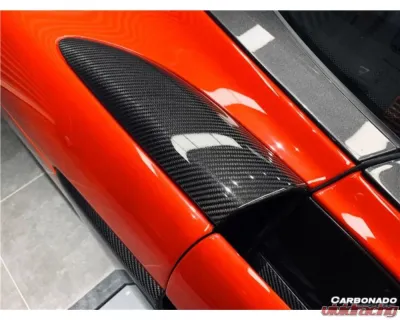 Carbonado CFRP OEM Style Air Intake Fins McLaren 540C | 570S | 570GT 2015-2020 - CF8004OE-AIF
