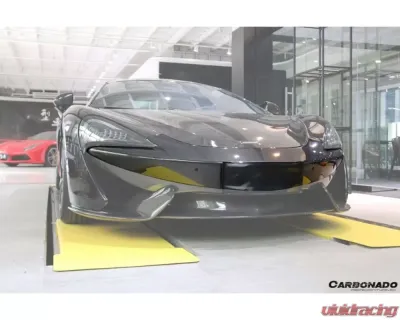 Carbonado CFRP OEM Style Front Bumper Lip McLaren 540C | 570S | 570GT 2015-2020 - CF8004OE-FBFL