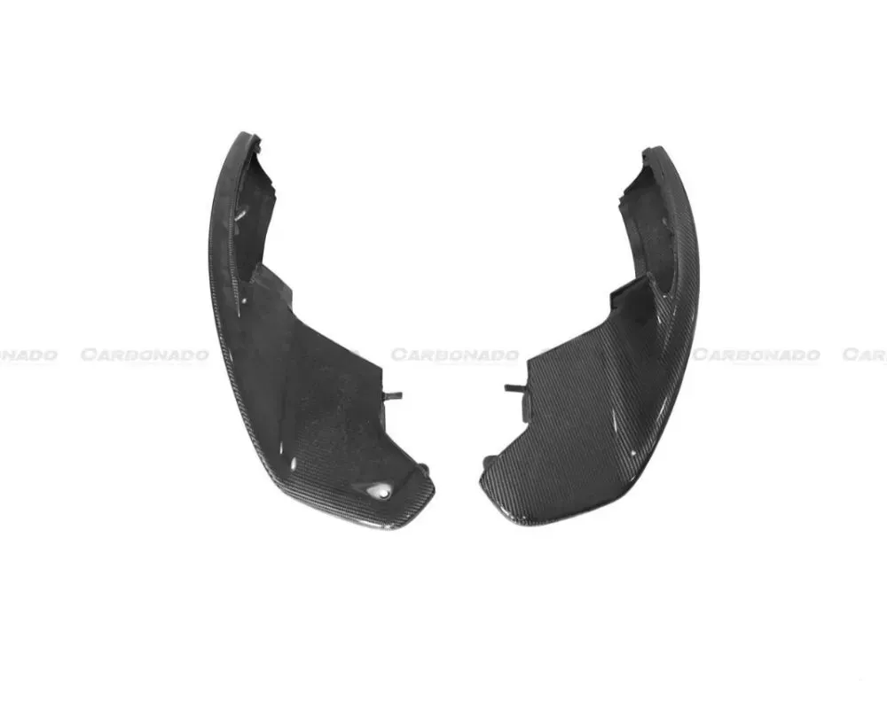 Carbonado FGCF OEM Style Front Lip Side Splitter McLaren 540C | 570S | 570GT 2015-2020 - FGCF8004OE-FBSS