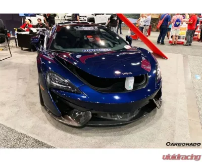 Carbonado CFRP OEM Style Front Lip Side Splitter McLaren 540C | 570S | 570GT 2015-2020 - CF8004OE-FBSS