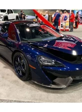 Carbonado CFRP OEM Style Front Lip Side Splitter McLaren 540C | 570S | 570GT 2015-2020                                     - CF8004OE-FBSS - Image 13