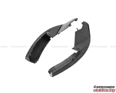 Carbonado CFRP OEM Style Front Lip Side Splitter McLaren 540C | 570S | 570GT 2015-2020 - CF8004OE-FBSS