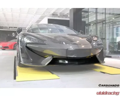 Carbonado CFRP OEM Style Front Lip Side Splitter McLaren 540C | 570S | 570GT 2015-2020 - CF8004OE-FBSS