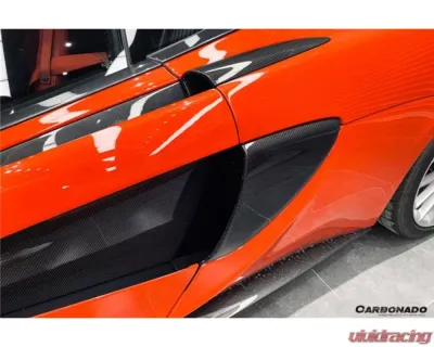 Carbonado CFRP OEM Style Quarter Panel Side Scoops McLaren 540C | 570S | 570GT 2015-2020 - CF8004OE-QPS