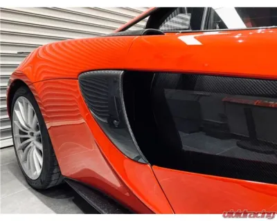 Carbonado CFRP OEM Style Quarter Panel Side Scoops McLaren 540C | 570S | 570GT 2015-2020 - CF8004OE-QPS