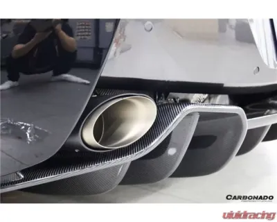 Carbonado CFRP OEM Style Rear Diffuser McLaren 540C | 570S | 570GT 2015-2020 - CF8004OE-RD