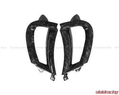 Carbonado CFRP Front Bumper Side Air Vents Replacement McLaren 720s 2017-2020 - CF8005OE-FBVT