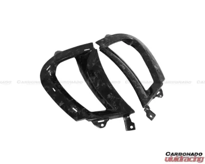 Carbonado CFRP Front Bumper Side Air Vents Replacement McLaren 720s 2017-2020 - CF8005OE-FBVT