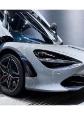 Carbonado CFRP Front Bumper Side Air Vents Replacement McLaren 720s 2017-2020                                     - CF8005OE-FBVT - Image 13