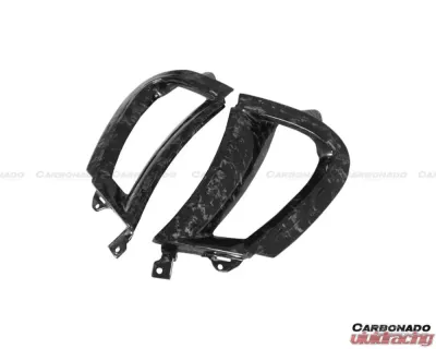 Carbonado CFRP Front Bumper Side Air Vents Replacement McLaren 720s 2017-2020 - CF8005OE-FBVT