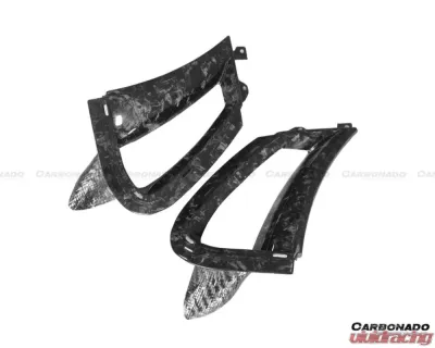 Carbonado CFRP Front Bumper Side Air Vents Replacement McLaren 720s 2017-2020 - CF8005OE-FBVT