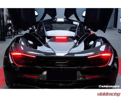 Carbonado Carbon Fiber OEM Style Trunk Spoiler for McLaren 720S 2017-2021 - CF8005OE-W