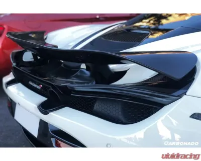 Carbonado Carbon Fiber OEM Style Trunk Spoiler for McLaren 720S 2017-2021 - CF8005OE-W