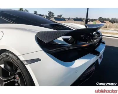 Carbonado Carbon Fiber OEM Style Trunk Spoiler for McLaren 720S 2017-2021 - CF8005OE-W