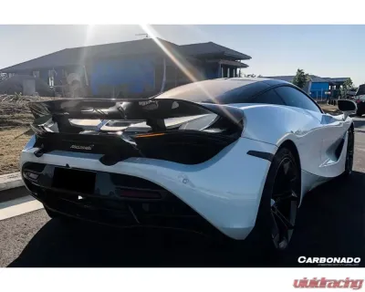 Carbonado Carbon Fiber OEM Style Trunk Spoiler for McLaren 720S 2017-2021 - CF8005OE-W
