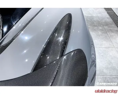 Carbonado CFRP OEM Style Rear Trunk Air Intake Vents Replacement McLaren 720s 2017-2021 - CF8005OEM-AIV