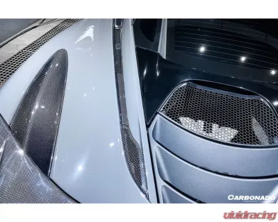 Carbonado CFRP OEM Style Rear Trunk Air Intake Vents Replacement McLaren 720s 2017-2021 - CF8005OEM-AIV