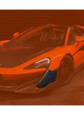 Carbonado CFRP OEM Style Front Bumper Side Splitter for McLaren 600LT 2018-2021                                     - CF8007OE-FBSS - Image 11