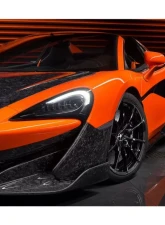 Carbonado CFRP OEM Style Front Bumper Side Splitter for McLaren 600LT 2018-2021                                     - CF8007OE-FBSS - Image 2