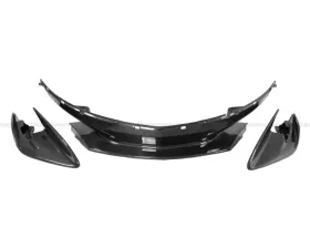 Carbonado CFRP 600LT Style Front Bumper Lip w/ Side Splitter McLaren 540C | 570S 2015-2020