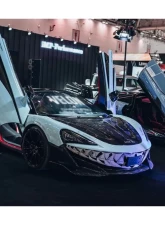 Carbonado CFRP Front Bumper Side Splitter for McLaren 600LT 2018-2021                                     - CF8007OE-FLSS - Image 13