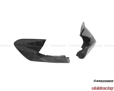 Carbonado CFRP Front Bumper Side Splitter for McLaren 600LT 2018-2021 - CF8007OE-FLSS