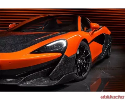 Carbonado CFRP Front Bumper Side Splitter for McLaren 600LT 2018-2021 - CF8007OE-FLSS